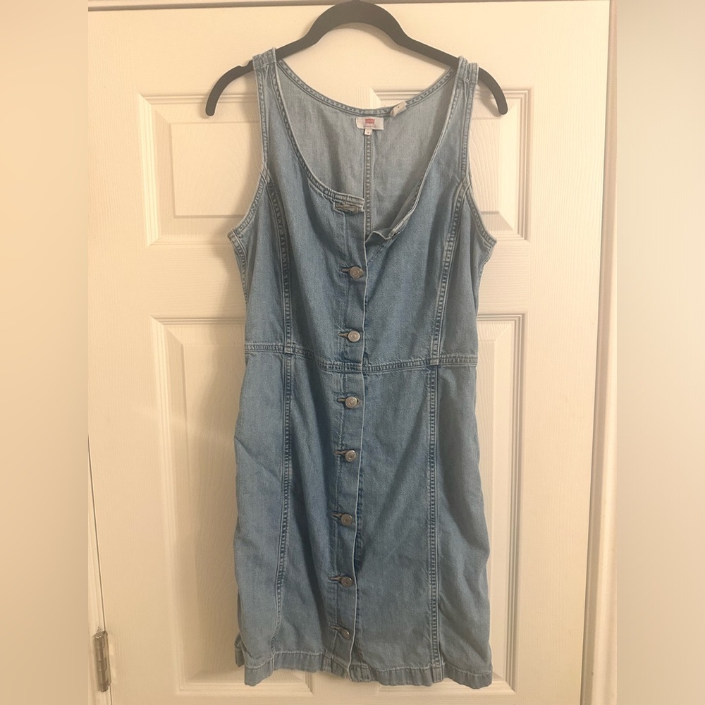 Vintage Levi’s Denim Mini Dress Size M